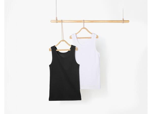 Boys' vests, 2 pieces