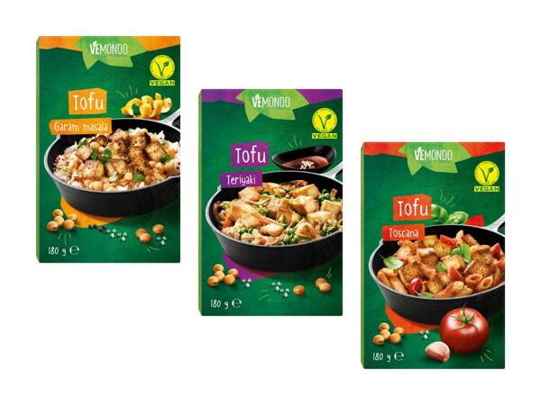 Tofu mariné