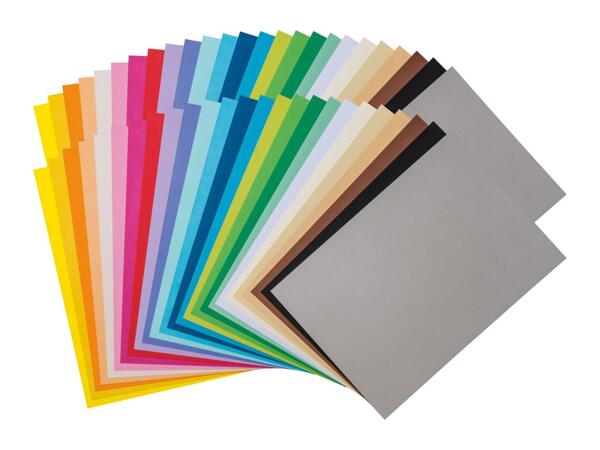Crelando Coloured Card - 25 Sheets