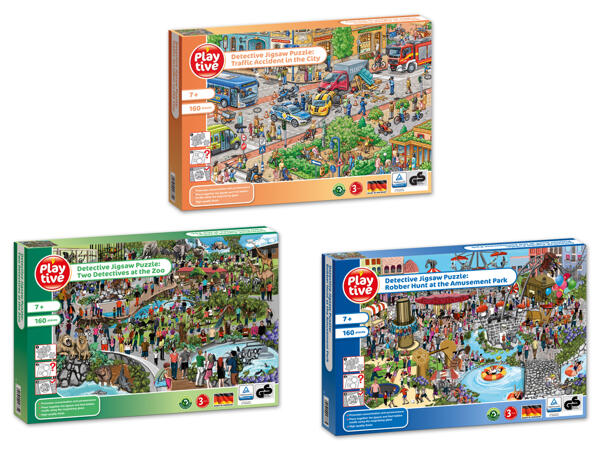 Detektiv Puzzle, 160-teilig