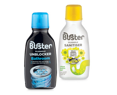 Buster Plughole Unblocker/Sanitiser