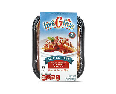 liveGfree Gluten Free Stuffed Shells or Lasagna Roll-Ups