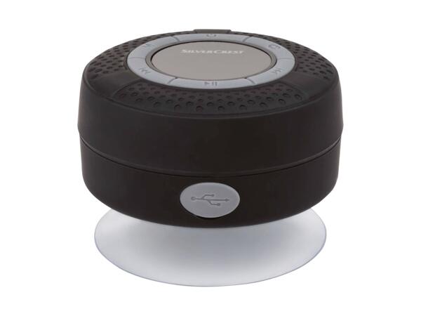 SILVERCREST(R) Bluetooth(R)-højtaler til badeværelset