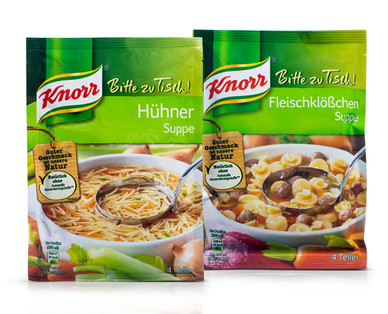 KNORR Bitte-zu-Tisch-Suppe
