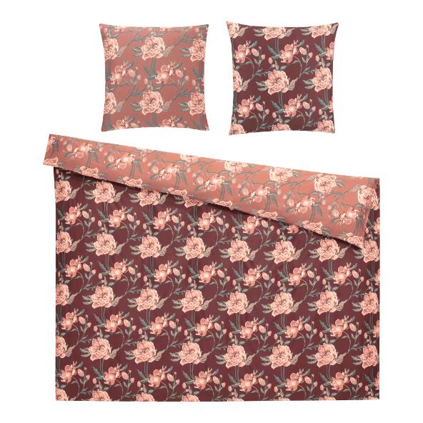 NOVITESSE(R) 				Housse de couette en satin de coton, 2 pers.