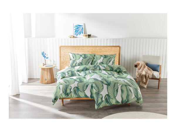 Livarno Home Jersey Fitted Sheet - Double