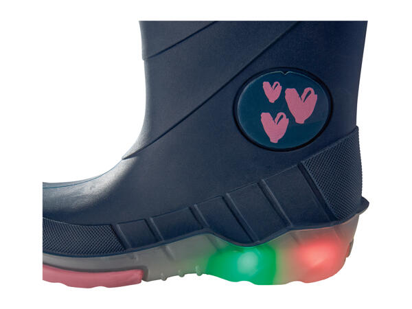 Lupilu Kids' Light-Up Wellington Boots