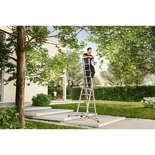 HAILO Échelle S100 ProfiLOT 2 x 6 + 1 x 5 échelons