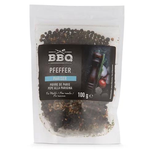 BBQ Nachfüllbeutel für Gewürzmühle, Pariser Pfeffer
