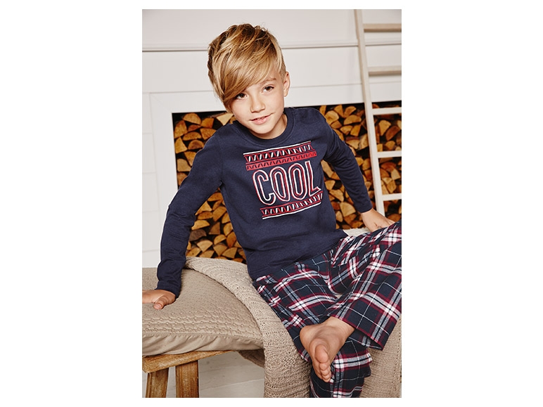 PEPPERTS Boys' Flannel Pyjama Bottoms
