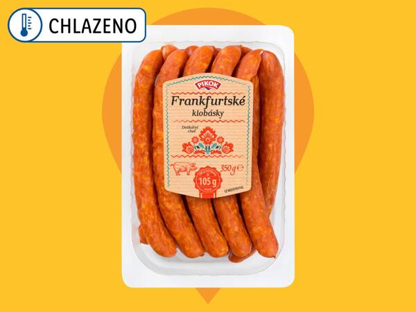 FRANKFURTSKÉ KLOBÁSKY