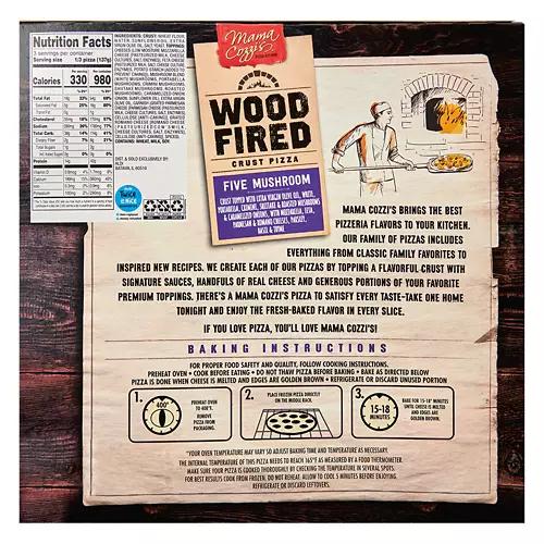 Wood Fired Five Mushroom Crust Pizza, 14.55 oz