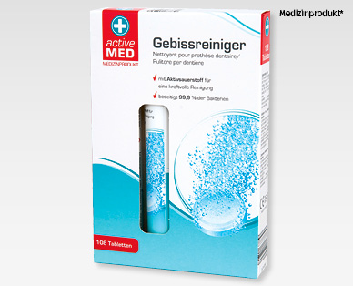 ACTIVE MED Gebissreiniger-Tabs