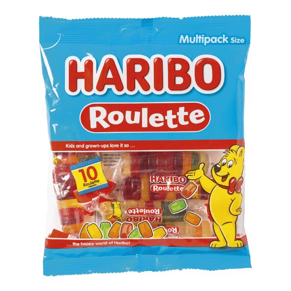 HARIBO(R) 				Roulette, pack de 10