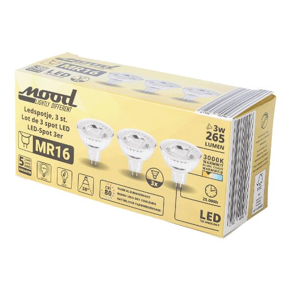 LED-Spots, 3 St.