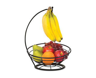 Crofton Banana Hanger With Fruit Basket