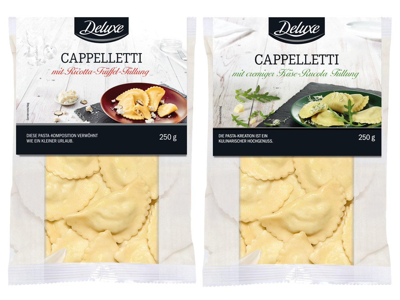 DELUXE Premium-Pasta gefüllt