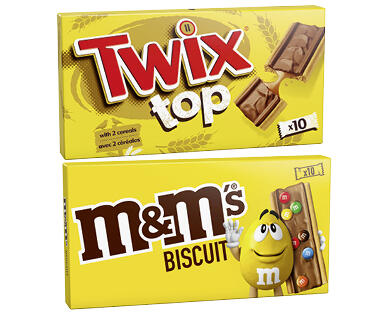 TWIX TOP/ M&M'S BISCUITS