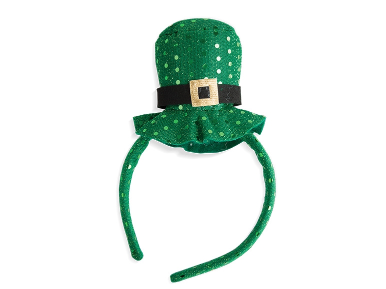 Sequined Leprechaun Top Hat