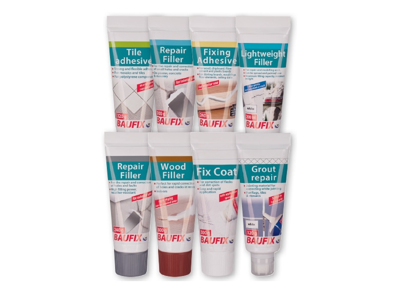 BAUFIX(R) Assorted Repair Filler/Grout/Adhesive