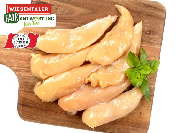 Frische Tierwohl Maishendl Innenfilets