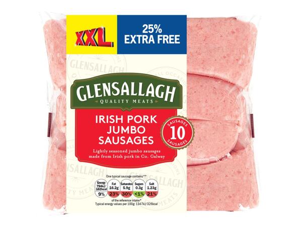 Glensallagh XXL Pork Jumbo Sausages