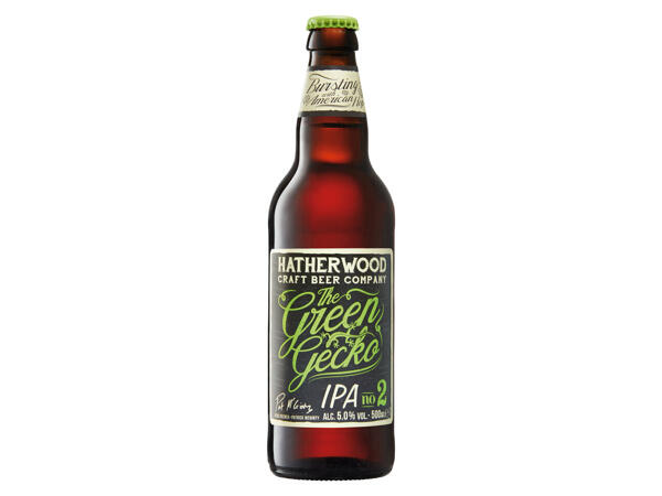 Green Gecko Dunkles Bier