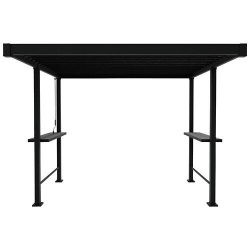 BBQ Pergola 80 Solid 3 x 2,5 m