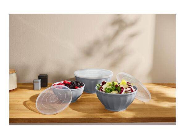 Silvercrest Grey Bowl Set - Set of 3