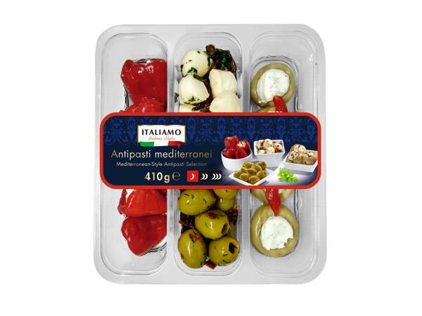 Mixed Mediterranean Antipasti Platter