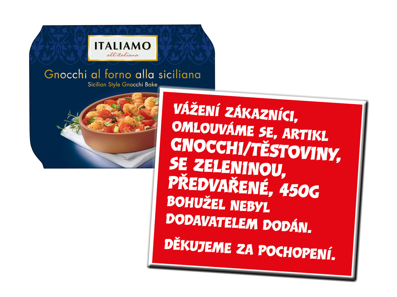 GNOCCHI/ TĚSTOVINY
