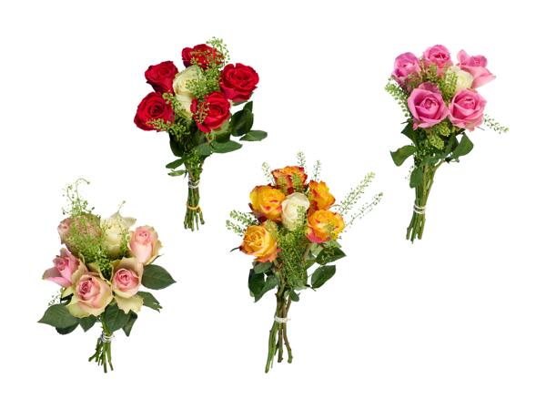 Mini bouquet de roses