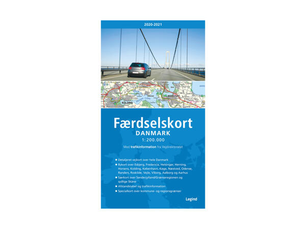 Færdselskort Danmark