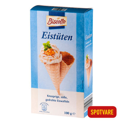 Vafler til is