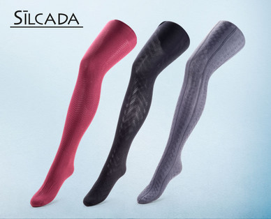 SILCADA Damen-Winter-Strumpfhose