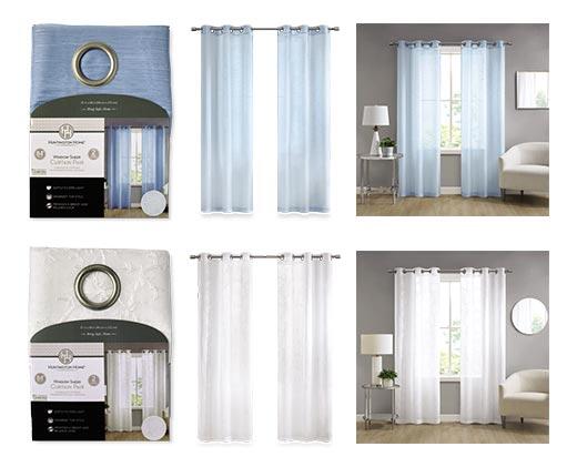 Huntington Home 
 Window Sheer Curtain Pair