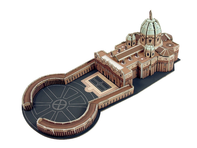 PLAYTIVE 3D Puzzle Famous Buildings