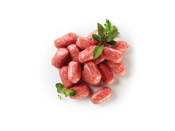 Mini Veal and Pork Sausages