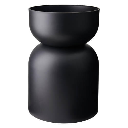 Reversible Urn Planter, Black