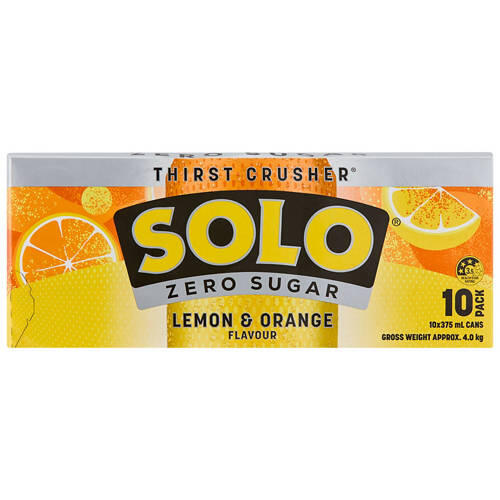 Lemon & Orange 10 Pack 375ml