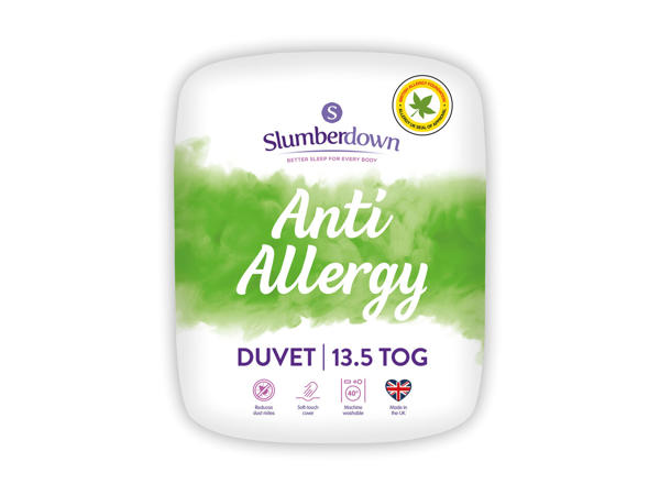 Slumberdown Anti-Allergy Duvet
