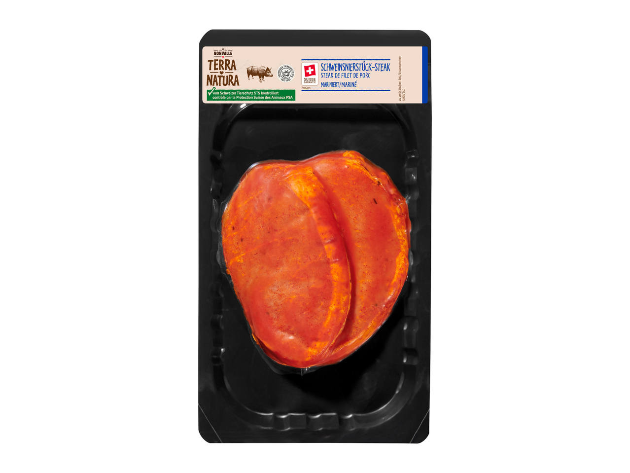Tranches de filet de porc