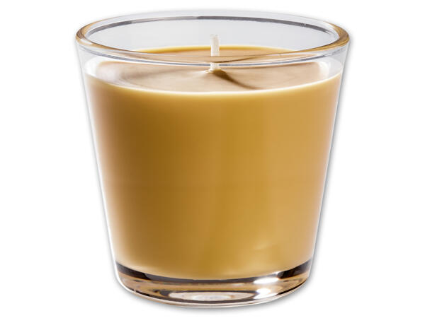 Duftkerze im Glas