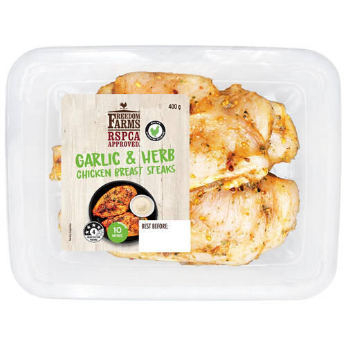 RSPCA Approved Chicken Breast Steaks 400g