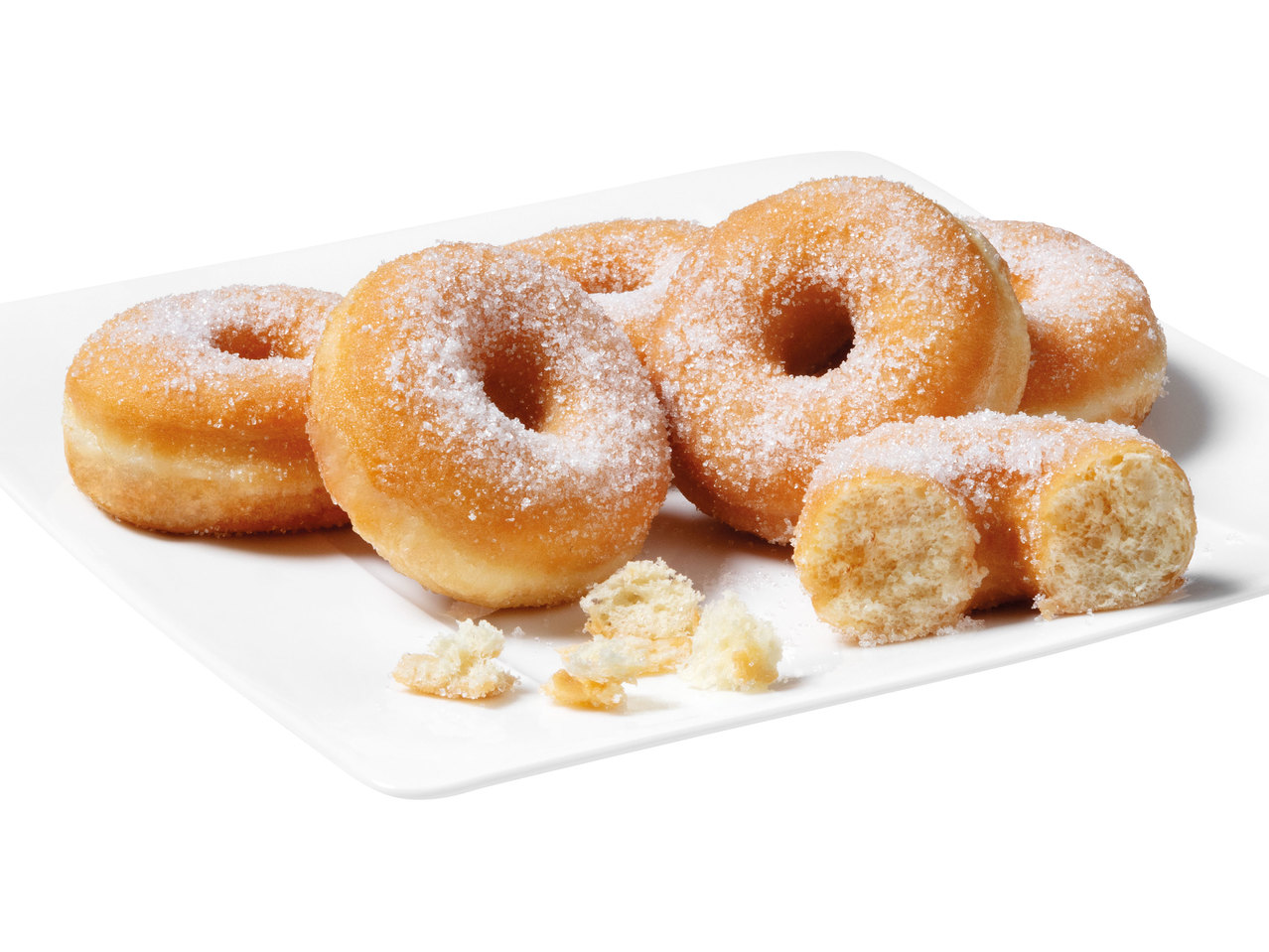 Mini Donuts, gezuckert