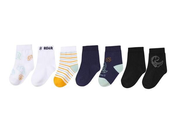 Boys' socks, 7 pairs