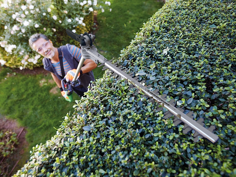 Florabest 2-in-1 Electric Long Reach Hedge Trimmer/Pruner