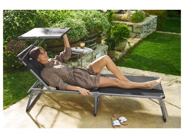 Aluminium Sunlounger