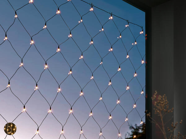 LED-Lichtervorhang/​LED-Lichternetz