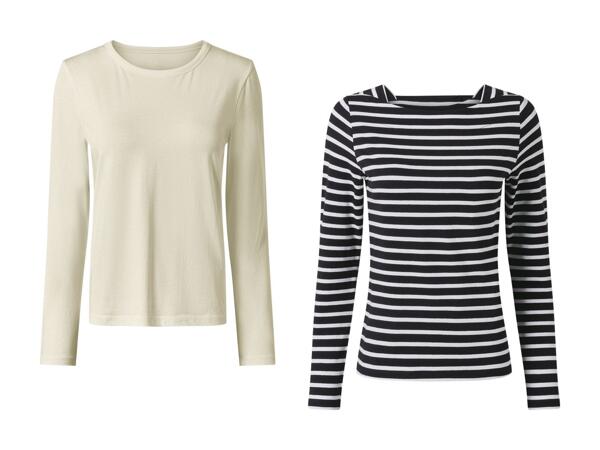 ESMARA(R) Langærmet t-shirt